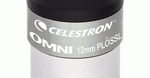 Celestron Oculare Omni 12mm 1.25", Serie Plossl, Campo Visivo 50°, Per Osservazione Luna E Pianeti