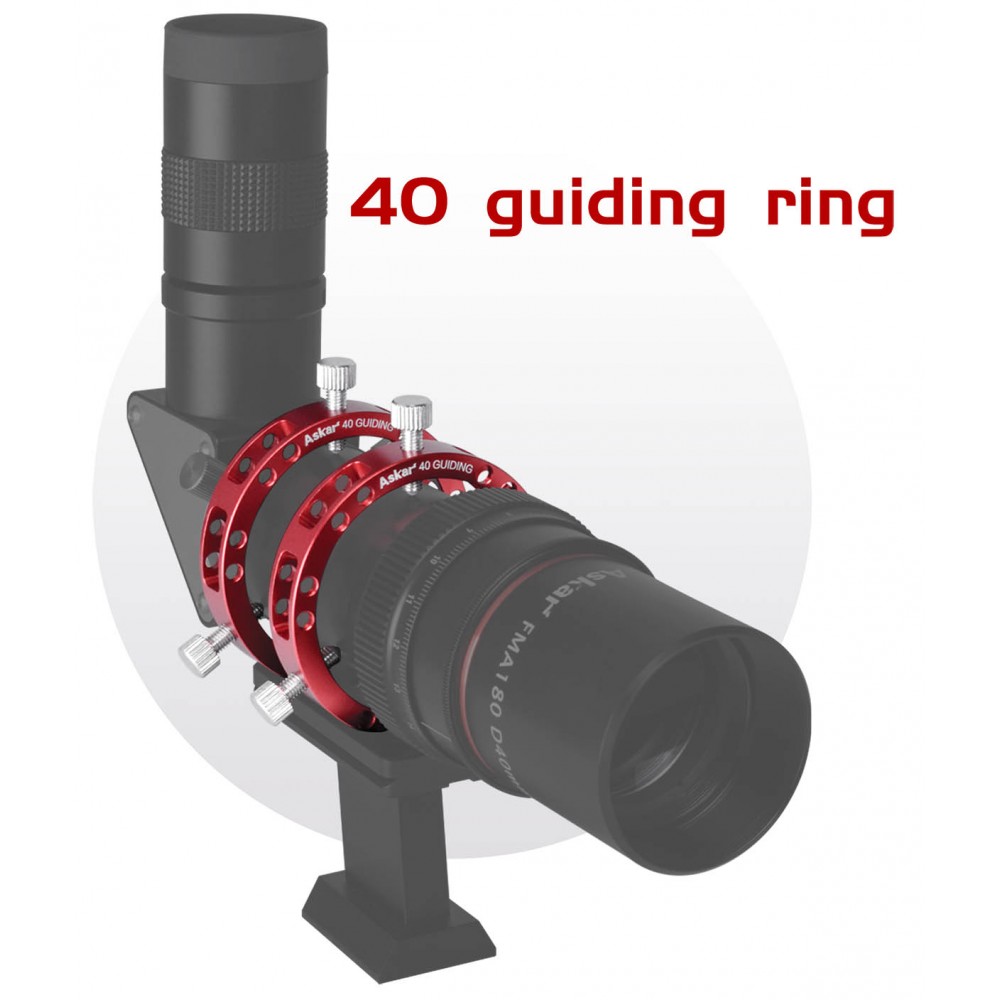 Klockner Guide Rings ASKAR 55mm Guide Rings for FMA180 and Other Guidescopes (36mm to 50mm ...