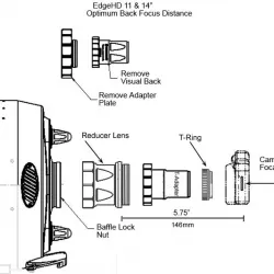Celestron Reducer 0.7x for EdgeHD 800