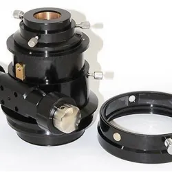 TS-Optics 3" Dual Speed Rack and Pinion Focuser - Holds Accessory up to 6kg - 110mm Focus Travel