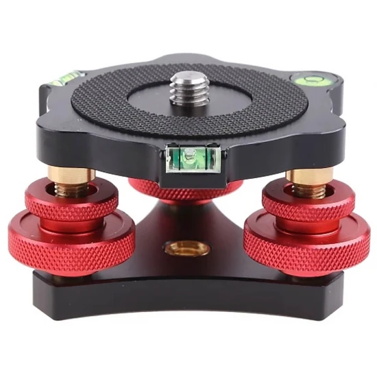 365AstroBits Precision Tripod Level Adjuster (Metal Leveling Base) for ...