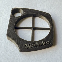 365AstroBits 3D Printed 4-Way Diffraction Spike Mask for Dwarf Mini