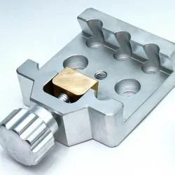 SMALL Universal Mounting Platform / Clamp - Vixen Compatible - ALUMINIUM with BRASS PRESSION BLOCK