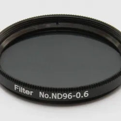365Astronomy ND06 Neutral Density Filter with 25% Transmission, 2", ND96-0.6
