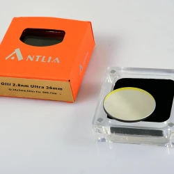 ANTLIA ULTRA 2.8nm OIII QUARTZ Ultra Narrowband Filter - 36mm Unmounted