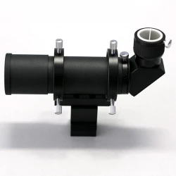 APM 50mm 90-degree Finderscope Kit - Angled Version with 1.25" Helical Focuser - BLACK
