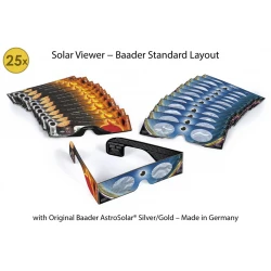 Baader AstroSolar Sun eclipse glasses - SOCIETY PACKAGE - 25PCS