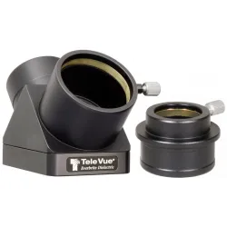 TeleVue 2" 90° Enhanced Aluminium Mirror Diagonal with 2" to 1.25" HiHat Adapter