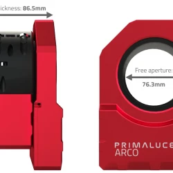 Primaluce Lab ESATTO 3" Robotic Microfocuser with ARCO 3" Field Rotator (inc  PL3600458)