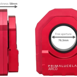 Primaluce Lab ESATTO 3.5" LP Low Profile Robotic Focuser with ARCO 3" field rotator (inc  PL3600467)