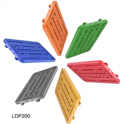 ASKAR LDP200 Losmandy-style Universal Dovetail Plate - 200mm - BLUE