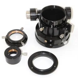 TS-Optics 3" Dual Speed Rack and Pinion Focuser - Holds Accessory up to 6kg - M117 Connection - 45mm Travel