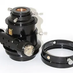 TS-Optics 3" Dual Speed Rack and Pinion Focuser - Holds Accessory up to 6kg - M117 Connection - 45mm Travel
