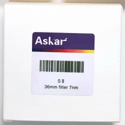 Askar SII 7nm Narrowband Imaging Filter - 36mm Unmounted