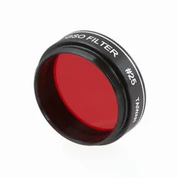 Castell #25 Red Planetary Filter 14% Transmission -  1.25"