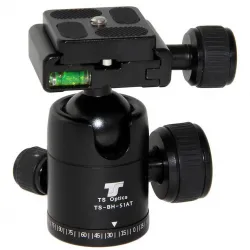 TS Optics BH-51AT Compact Ballhead for Photo Tripods
