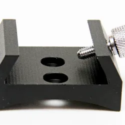 SkyWatcher Shoe for Finderscope Bracket with 2 Holes CURVED BLACK