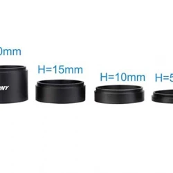 Svbony SV119 M48 Extension Tube Set of 5mm 10mm 15mm 30mm