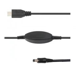 Ikarus Technologies 12V DC 5.5mm/2.1mm to 5V USB-C Adapter Cable